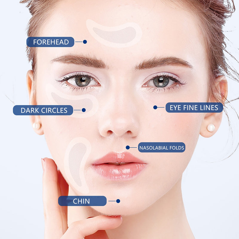 Forehead, Dark Circles, Eye Fine Lines, Nasolabial Folds, Chin