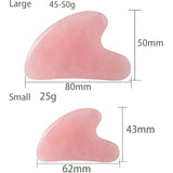 Rose Quartz Gua sha Scraper