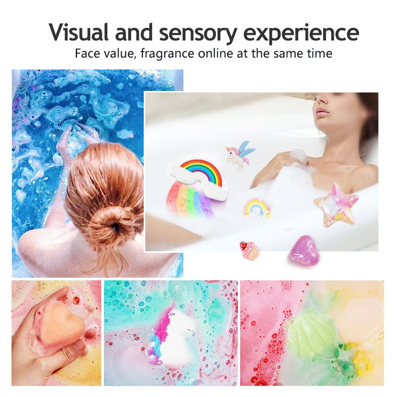 Bath Bomb - Visual and sensory experience 