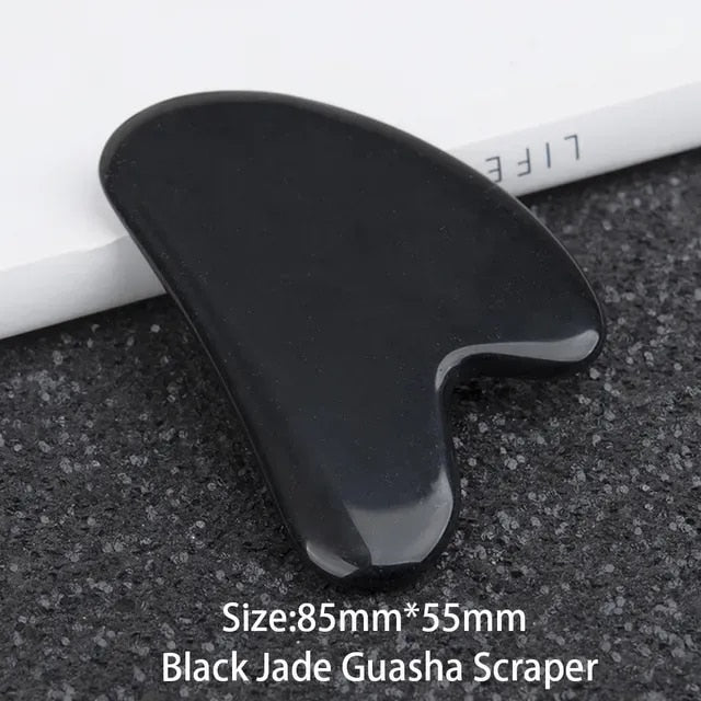 Black Jade Gua Sha Scraper